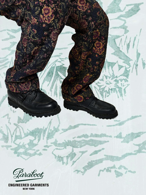 美品 エンジニアードガーメンツ 肉厚 ツイード 8パネル ビッグ キャスケット 美品 エンジニアードガーメンツ 肉厚 ツイード 8パネル ビッグ